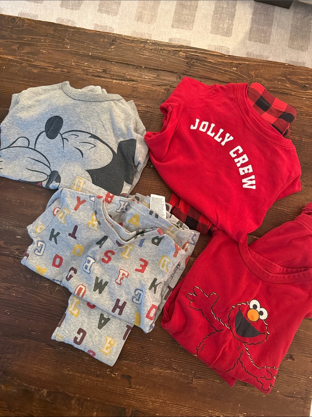 Lot of 4, Gap pajamas, 5t and 6t